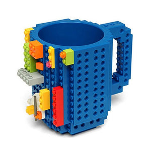 350ML Mug Cup for Milk Coffee Water Build-On Brick Type Mug Cups Water Holder for LEGO Building Blocks Design Gift